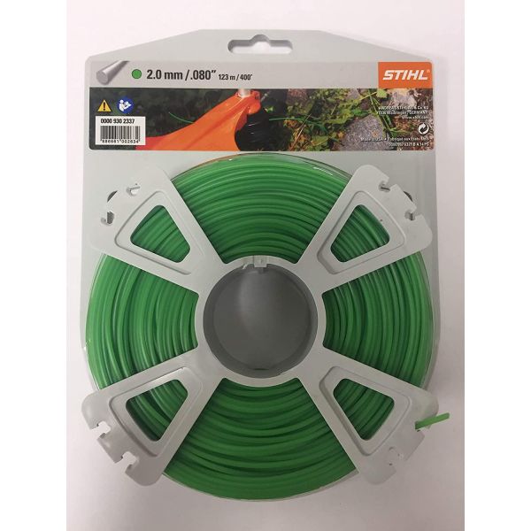 Stihl Nylon Line 2.0mm/.080, 123m/405ft 1lb Green