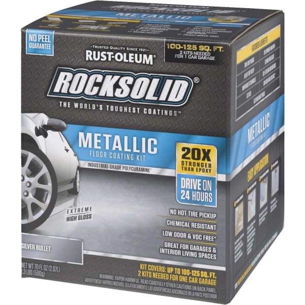 Metallic floor sales coating kit