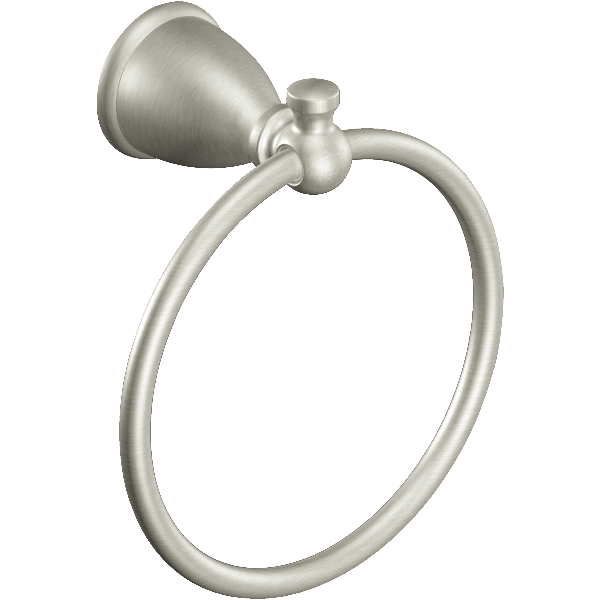 Towel Ring Brushed Nickel Caldwell Moen Y3186BN