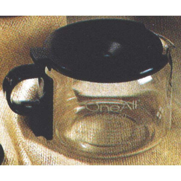 thumbnail image 2 of Bene Casa 4-Cup Replacement Carafe For Espresso Makers - Glass Jarra De Vidrio 2 of 5