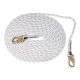 32FT rope lifeline w/2 locking snap hooks  5/8IN nylon