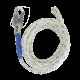 5/8IN dia. polyester rope lifeline w/thimble & carabiner  40