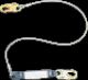 6FT Vinyl coated wire rope lanyard w/Kevlar double pack SofS