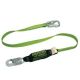 ANSI Z359-2007 Compliant 6FT Cordura web lanyard with double