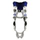 Quick-connect buckle chest strap and tongue buckle leg strap