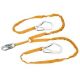 5FT double-legged tubular shock-absorbing lanyard w/2-1/4IN