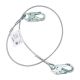 ANSI Z359-2007 Compliant 6FT vinyl-coated (1/4IN) wire rope