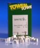 Cable Clip Round 9mm White Tower 70CWRC9