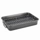 57026 11x15in Roaster W/Rack Flat Farberware