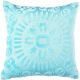 PILLOW WOV TEXTURE 18X18 TEAL