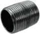 1-1/4XCLOSE BLACK NIPPLE