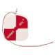 11-728  HI-VIS GAMMON REEL TARGET 12FT