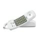WHT CORDED PHONE