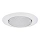 WHT RECESS FIXTURE TRIM