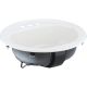 WHITE ROUND LAVATORY