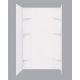 WHITE SHOWER WALL SET