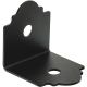 4X ZMAX Galvanized Steel Black Powder Coat 90 Deg. Angle