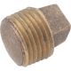 1/4IN BRASS PLUG