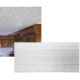 2X4 WHITE TIN-LOOK PANEL
