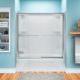 885612045812 SILVER BY-PASS TUB DOOR