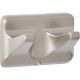 W-5239 BN DOUBLE ROBE HOOK