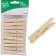 20PC WOODEN CLOTHES PINS D617385