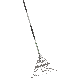 Best Garden 24in  Steel Leaf Rake F/glass Handle