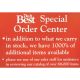 2X3 SPECIAL ORDER SIGN
