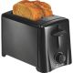 22612 2-Slice Toaster Black P/Silex