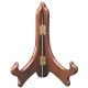 9IN WALNUT PLATE STAND