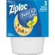 SM ZIPLOC DISP CONTAINER