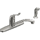 1H CHR KIT FAUCET W/SPRY