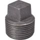 1/4IN BLACK PLUG
