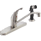 1H SS KIT FAUCET W/SPRY