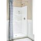 B67311-4834-WH 48INX34IN WHT SHWR WALLSET