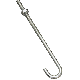 1/4X6 ZN J-BOLT
