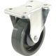 4IN POLY RIGID CASTER