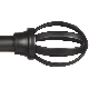 KN75240 36-66 CAGE 5/8IN BLK ROD