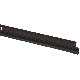 Top & Sides Door Seal Bronze Alum & Vinyl Screw on MD 01156