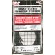 .230X25FT BLK SCRN SPLINE