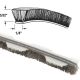1/4X18 PILE WEATHERSTRIP