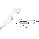 20PC LH NYLON SLIDE BOLT