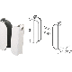 7/16INWHT ALUM TOP HANGER