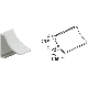 72IN WHT RIGID SPLINE