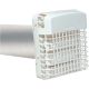 4in White Plastic Dryer Vent Hood