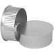 4IN 30GA GALV TEE CAP