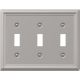 149TTTBN 3TGL BN WALL PLATE