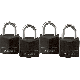 4PK 3/4IN CVR ALU PADLOCK
