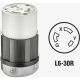 30A 250V 3-Wire 2-Pole Locking Cord Connector R61-C2623-0BX