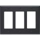 004-80411-00E BLK 3-GFI WALL PLATE